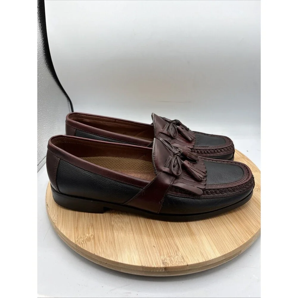 Johnston & Murphy Aragon II Kiltie Tassel Loafers Men’s 9M Leather Dress Slip On